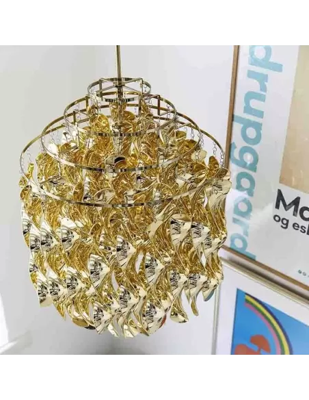 Suspensión Verpan Spiral sp1 especificaciones doradas.